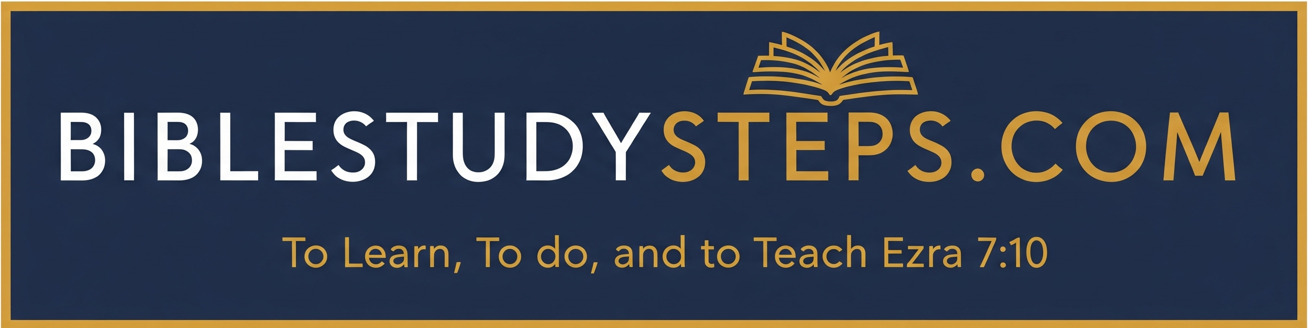Bible Study Steps Logo